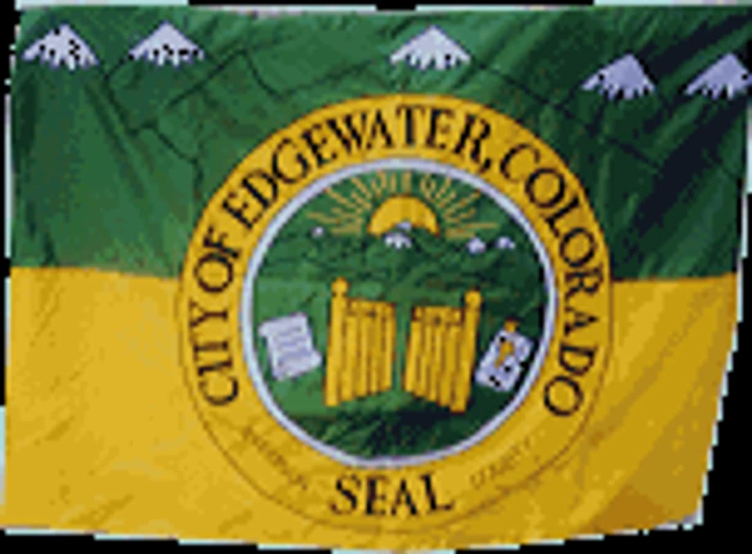Edgewater, Colorado area flag